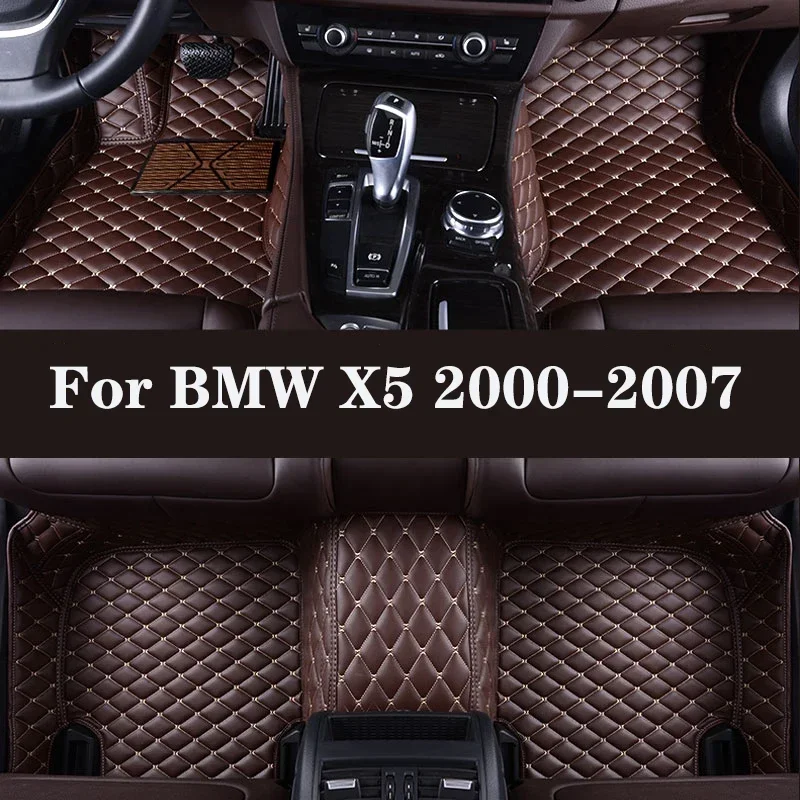 

Полностью объемный автомобильный напольный коврик на заказ для BMW X5 2000-2007, автомобильные запчасти, автомобильные аксессуары, Автомобильный интерьер