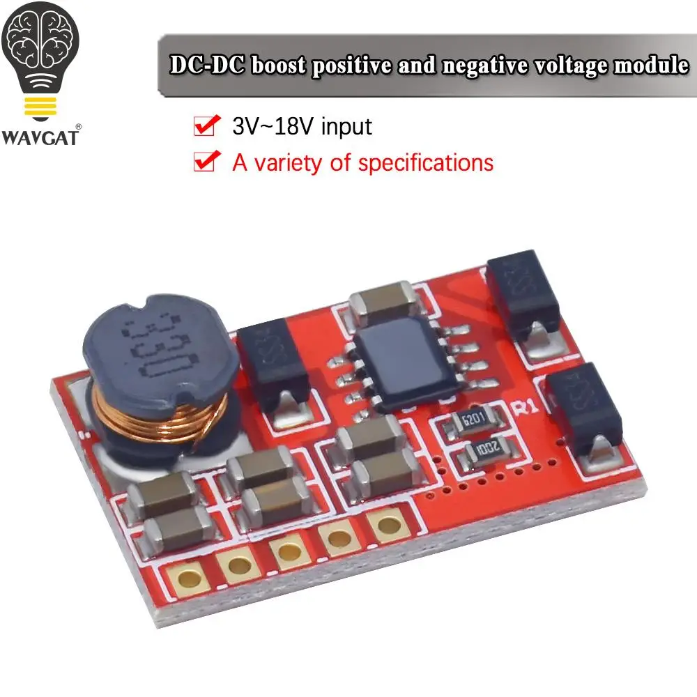 3-18V to ±5V 6V ±9V ±12V ±15V ±24 boost positive and negative voltage ...