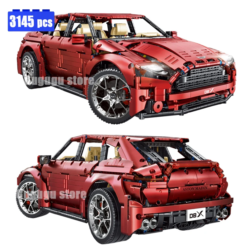 

3145pcs High Tech Technical City Remote Control SUV Sports Car DBX 1:8 Building Blocks MOC Vehicle Bricks Toys for Boys Gift Set