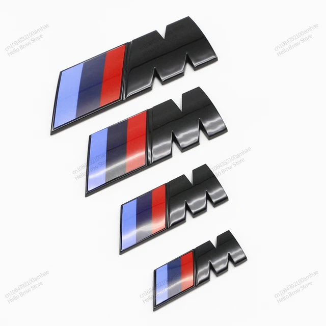 1pc 3D ABS Fender Emblem Rear Trunk Badge for BMW M Power X1 X2 X3 X5 X6 X7 F21 G20 M Sports Stickers Car Accessories