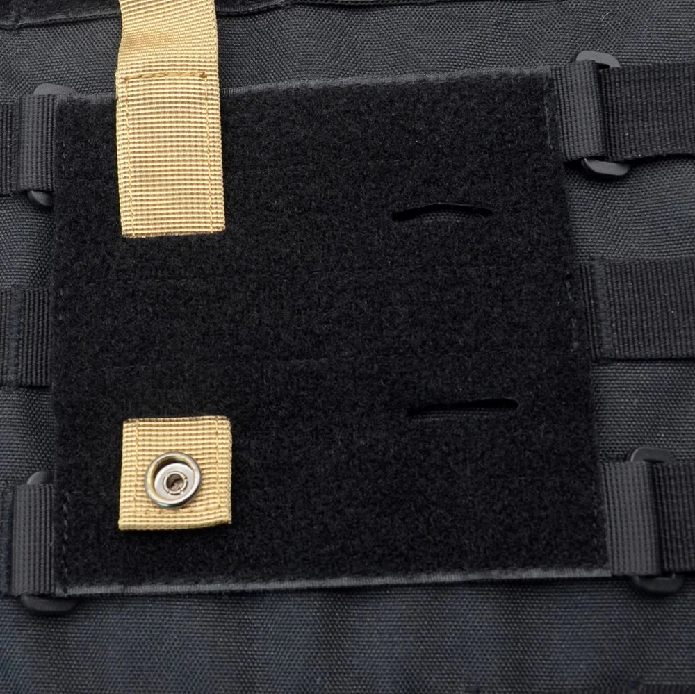 Nylon Taktische Patches Board Molles Patches Panel Display Halter für Rucksack Jagd Mini Patches Board Streifen Molle Zubehör – Detail 2