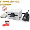 Lab Equipment Strong 211 Plaster Grinding Polisher 35K Dental Micromotor 102L Handpiece Manicure Milling Nails Cutter Equipment 2