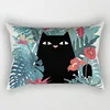 Beauty Cats Funny Dogs Animal Pattern Pillow Cases Short Plush High Quality Rectangle Thick Pillow Case Covers Size 50cm By 30cm 4