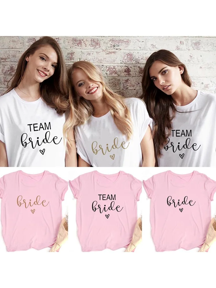 Team bride t shirts online india Clearance