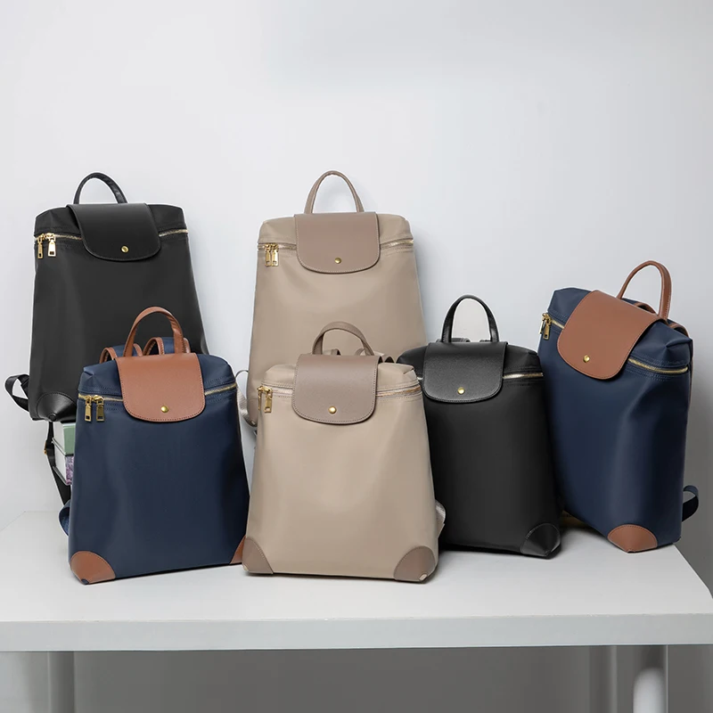 Moda donna di alta qualità Backpackf impermeabile borsa da donna di grande capacità borsa da viaggio 13.3 15.6 borsa per Computer zainetto - immagine 6