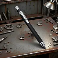 Durable Metal Mechanical Pencil 5.6mm Heavy-Duty Sketch Pencil with Pen Clip Drawing Pencil Sketching 4