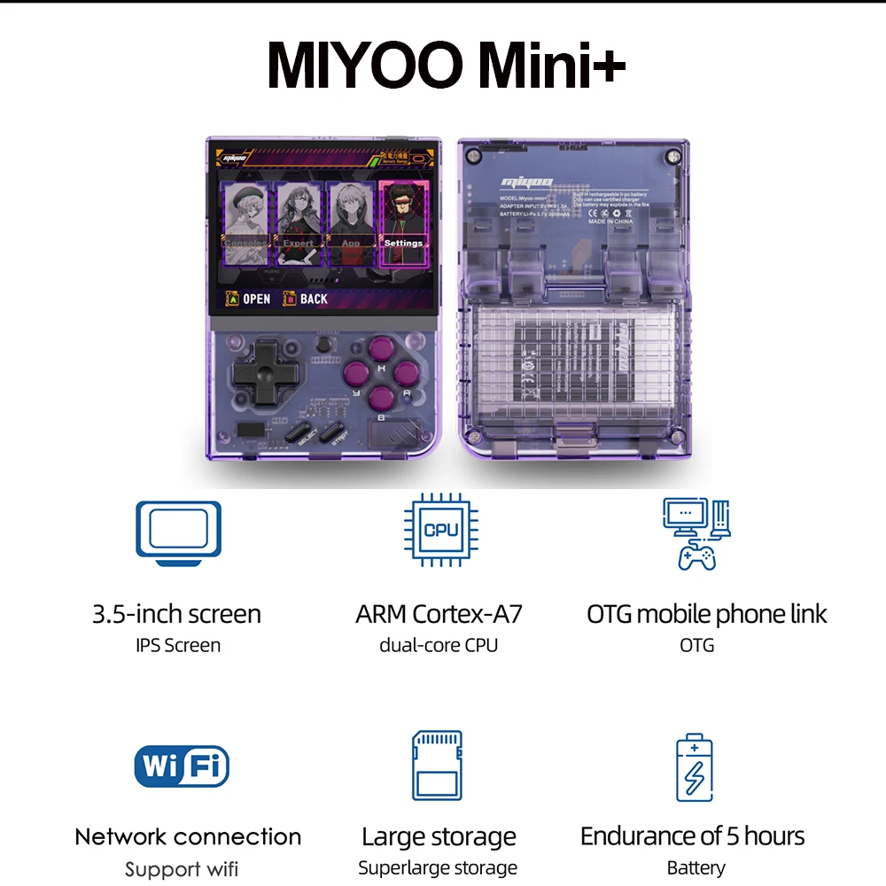 Рисунок 2 - Портативная игровая консоль MIYOO Mini Plus