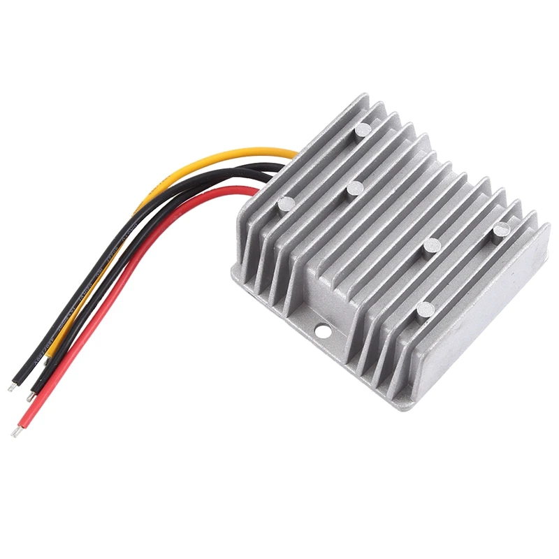 Dc 12 / 24V A Dc 5V 20A 100W Adattatore Grigio Adattatore In Metallo Trasformatore Boost Dc/Dc Impermeabile