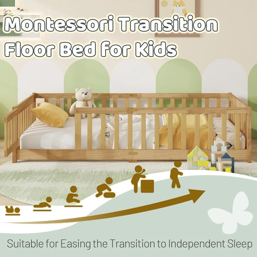 Montessori Twin Floor Bed 3