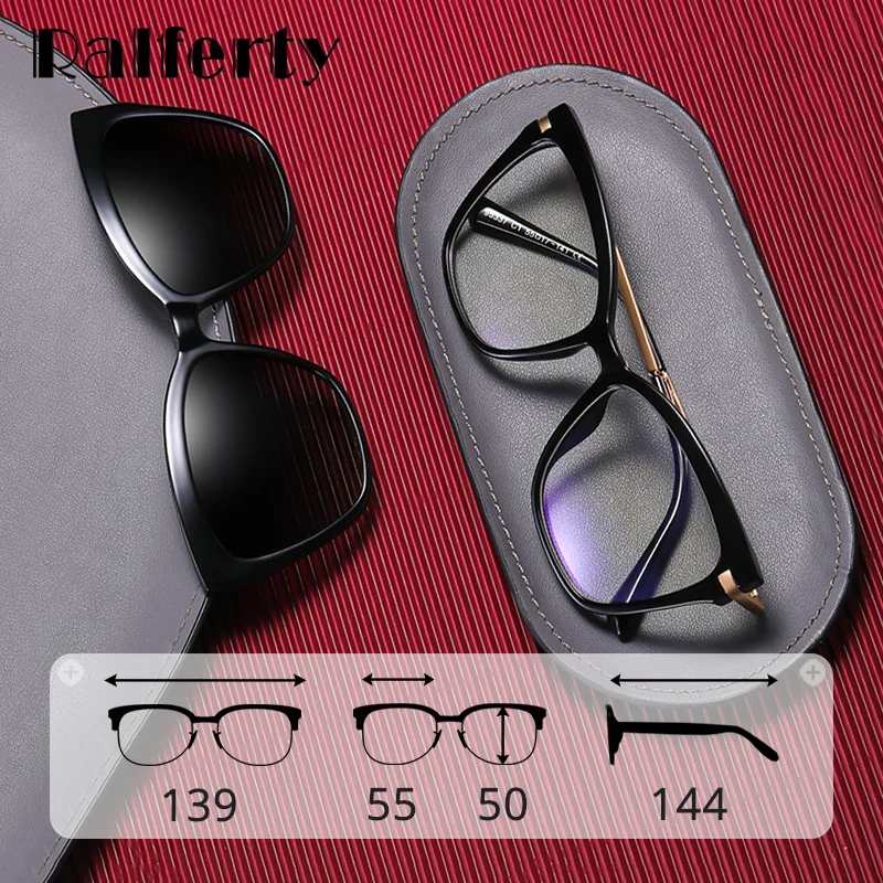 Ralferty High Quality 2 in 1 Sunglasses Magnet Clips On Glasses Women 0 Diopter Anti-glare Blue Light Computer Outdoor Goggles designer sunglasses