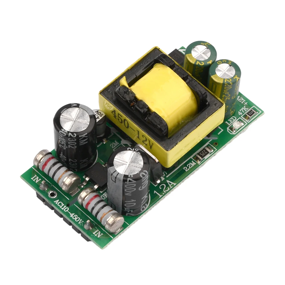 50W Switching Power Supply Module - AC 110V/220V To DC 12V 4A Converter Board, Low Ripple