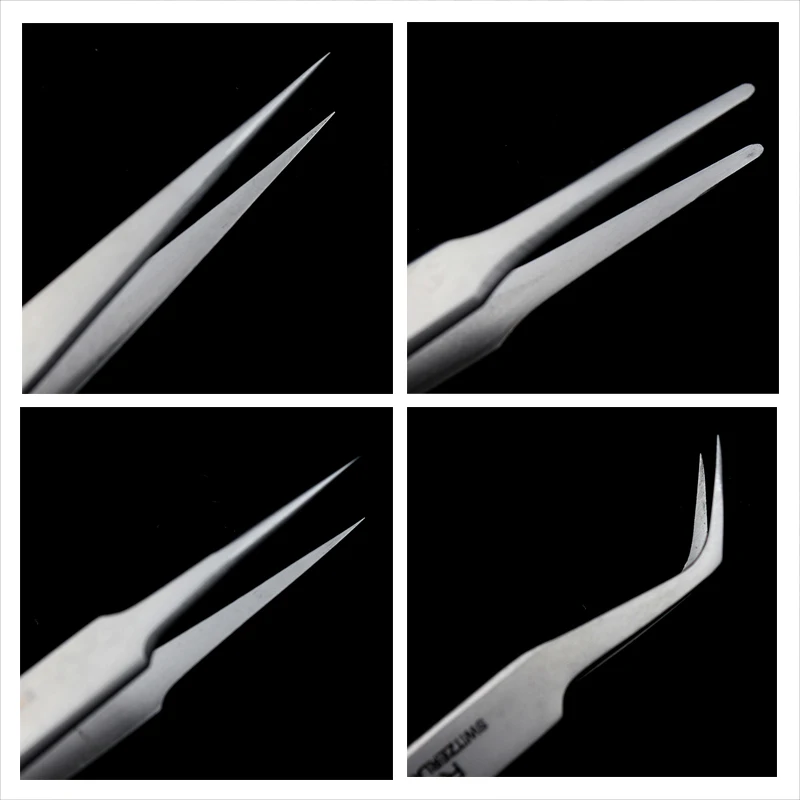 RHINO SW Series Frosted Anti-Magnetic & Anti-Acid Precision Tweezers with Swiss Technology