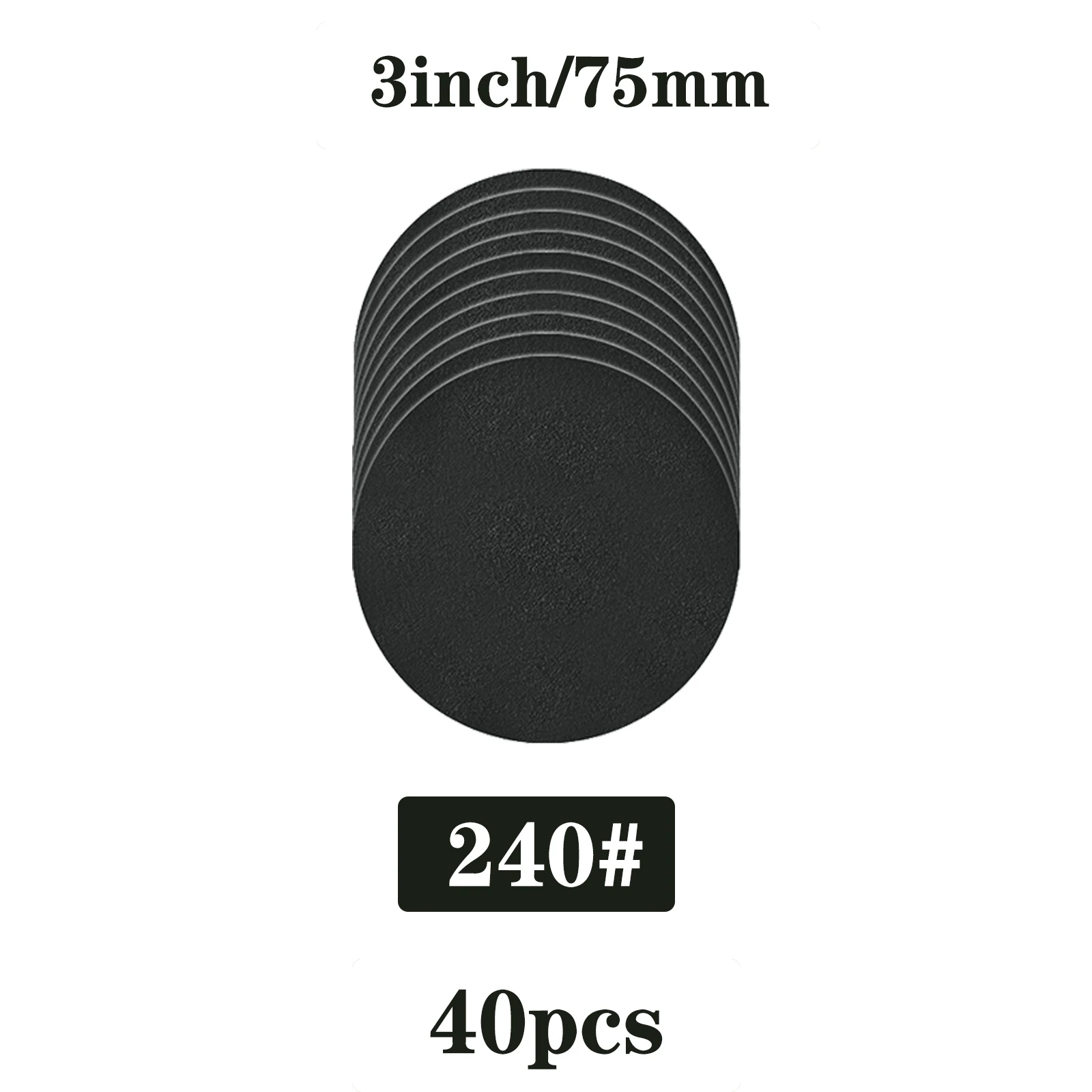 Premium 3-Inch Hook & Loop Wet/Dry Sanding Discs – Silicon Carbide Sandpaper, 80 to 5000 Grit Range