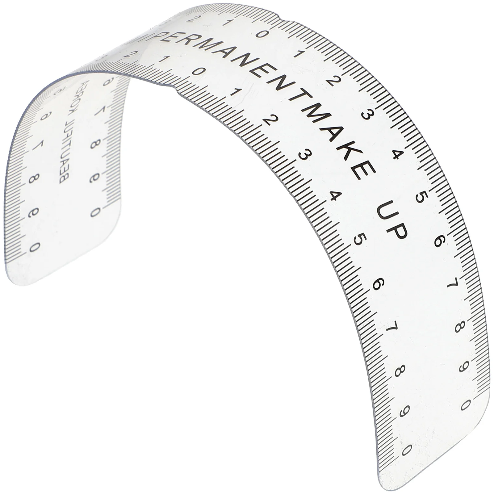 

Eyebrow Ruler Flexible Measure Professional Makeup Gadgets Portable Shaper Semi-permanent