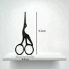 Facial Hair Scissors Rounded Professional Stainless Steel Mustache Nose Hair Beard Eyebrows Eyelashes Trimming Clippers 6