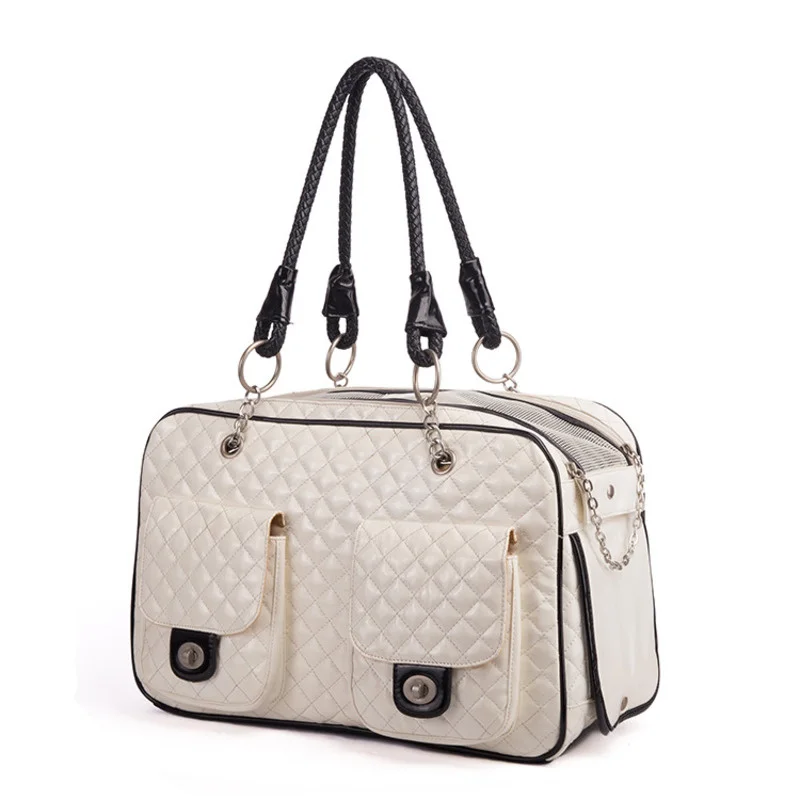 Pet Cat Dog Carrier Bag Trasportini In Pelle Da Viaggio Zaino A Tracolla Teddy Borsa Per Il Trasporto Borsa Per Cani Di Piccola Taglia Accessori Per E