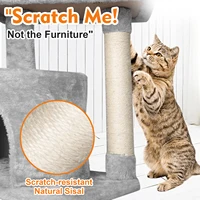 SKSBTF – tour pour chat d'intérieur, arbre à chat en peluche à plusieurs niveaux, avec poteaux à gratter recouverts de Sisal, perchoirs supérieurs, grotte 4