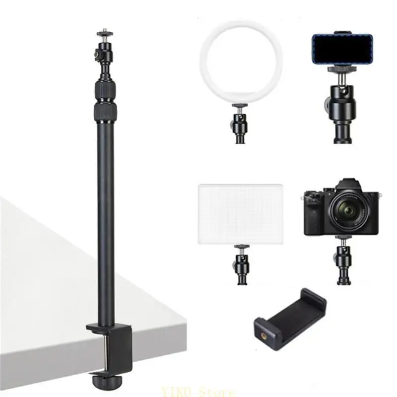 K32C 카메라 마운트 데스크 스탠드 암 스탠드 사진 조정 높이 최대 935mm