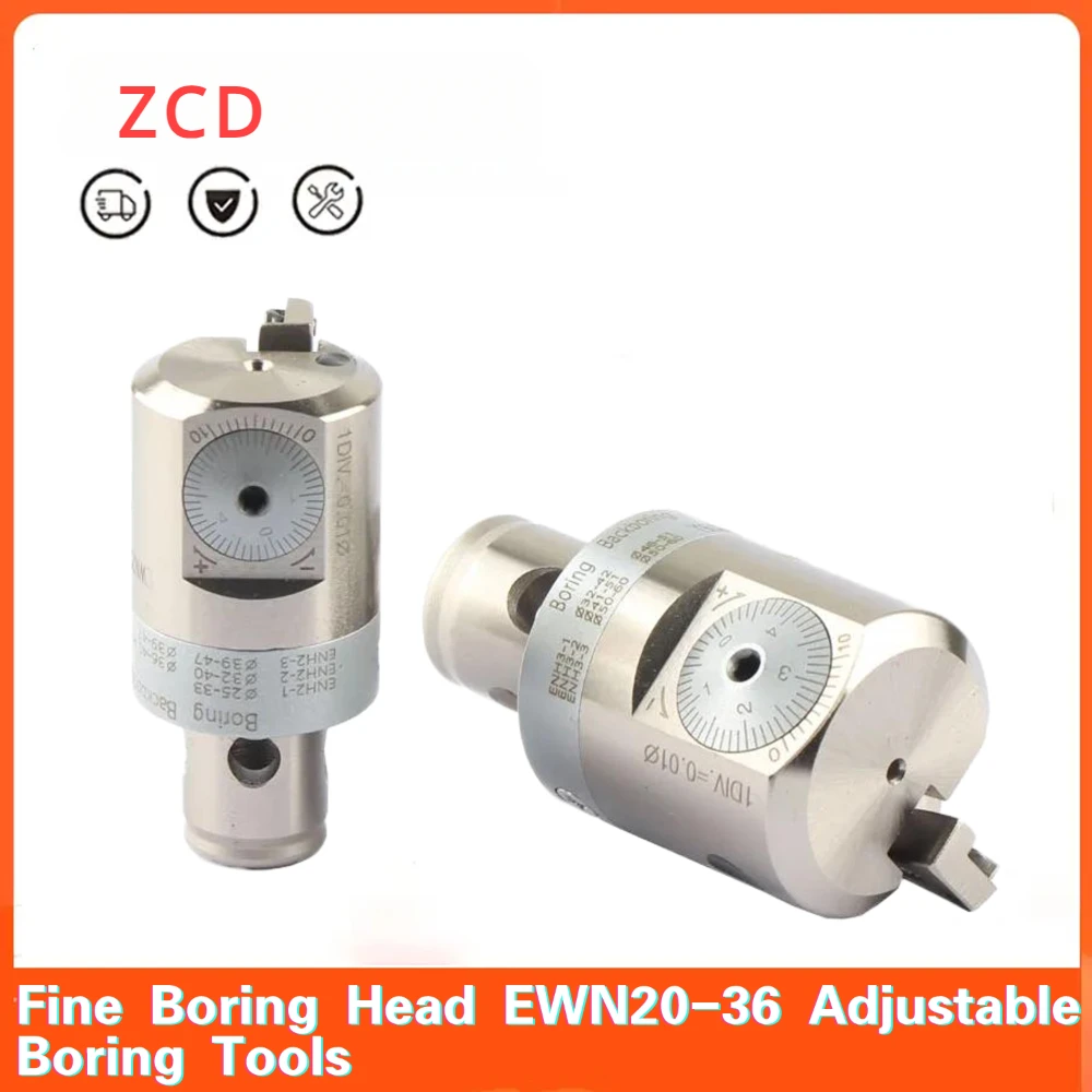 

ZCD Fine Boring Head EWN20-36 EWN25-47 EWN32-60 EWN41-74 EWN53-95 EWN68-150 EWN100-203 Adjustable Boring Tools Finish Bore