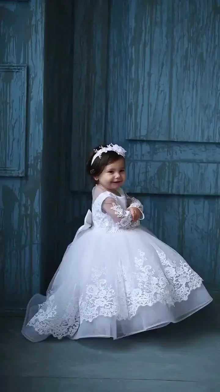 Abito Estivo Da Bambina In Tulle | Principessa Con Fiocco E Fascia | Senza Maniche | Per Feste, Balli E Occasioni Speciali