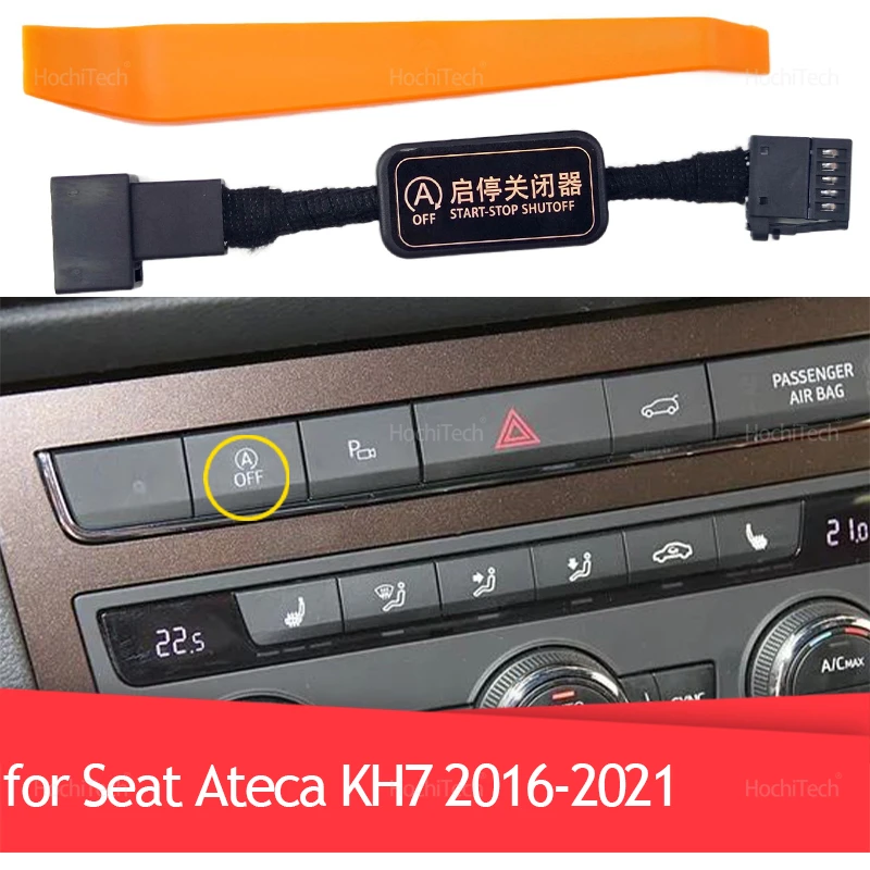 Per Seat Ateca KH7 2016-2021 Auto Avviamento Automatico Arresto Sistema Motore Off Plug Play Arresto Automatico Avvio Chiudi Parti 2018 2019 2020