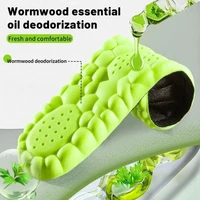 Semelles intérieures sport 4D super douces pour chaussures, coussinets d'absorption des chocs pour les pieds, soutien de la voûte plantaire, inserts orthopédiques pour baskets 5