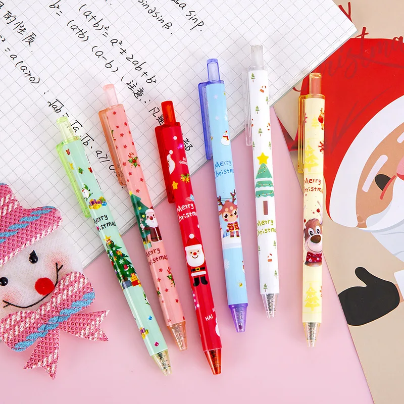 Kesote 24 Pcs Christmas Ballpoint Pens Mini Christmas Gifts Retractable
