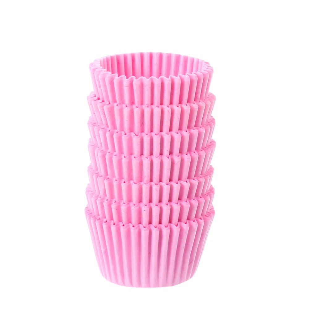 thumbnail image 1 of 500/1000 piezas de mini moldes de papel para pasteles de colores, envoltorios de papel para chocolate, moldes para magdalenas, moldes para hornear, herramientas de repostería, 1 of 5