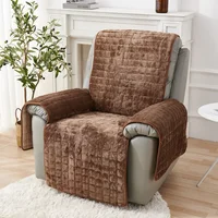 1 Seat Recliner Sofa Cover Non-Slip Armchair Cover Super Soft Single Sofa Case Relax Chair Slipcover Funda Sillon Reclinable 1