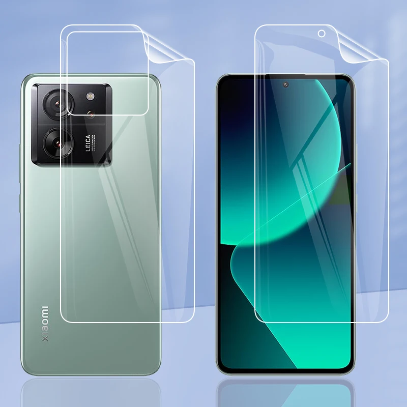 Per Xiaomi Mi 13T Pro 13Tpro Clear Tpu / Matte Anti-Impronte Hydrogel Full Cover Soft Screen Protector Film