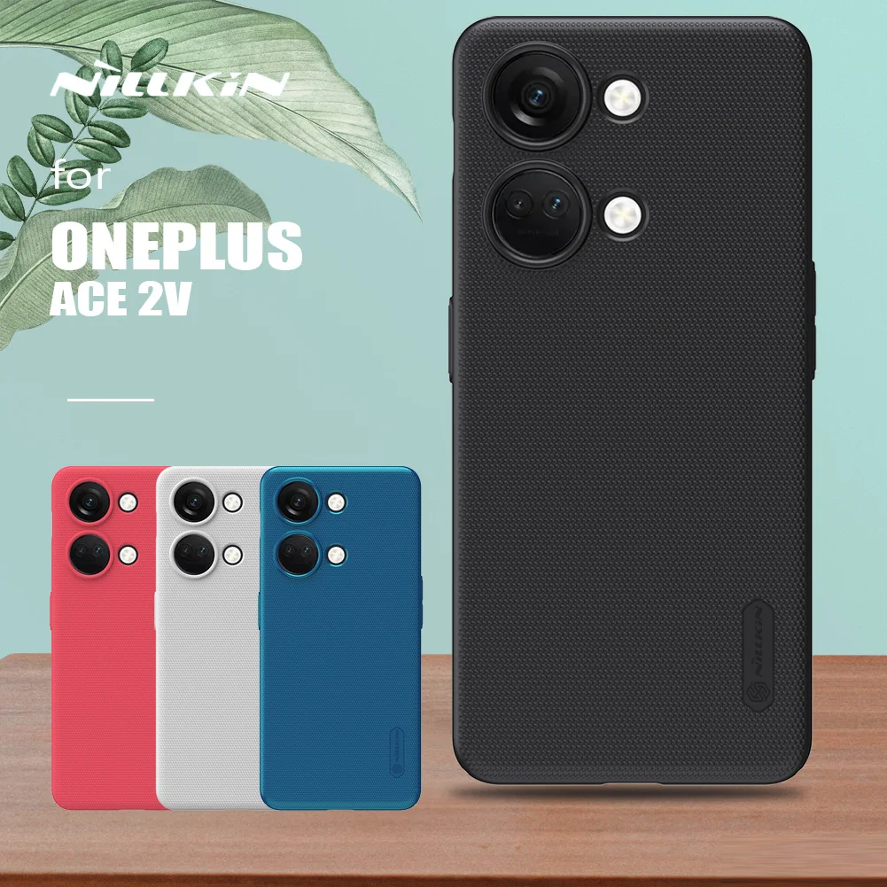

Суперматовый чехол Nillkin для Oneplus Ace 2V, ультратонкая жесткая задняя крышка из поликарбоната для One Plus Ace 2V, матовая защитная задняя крышка