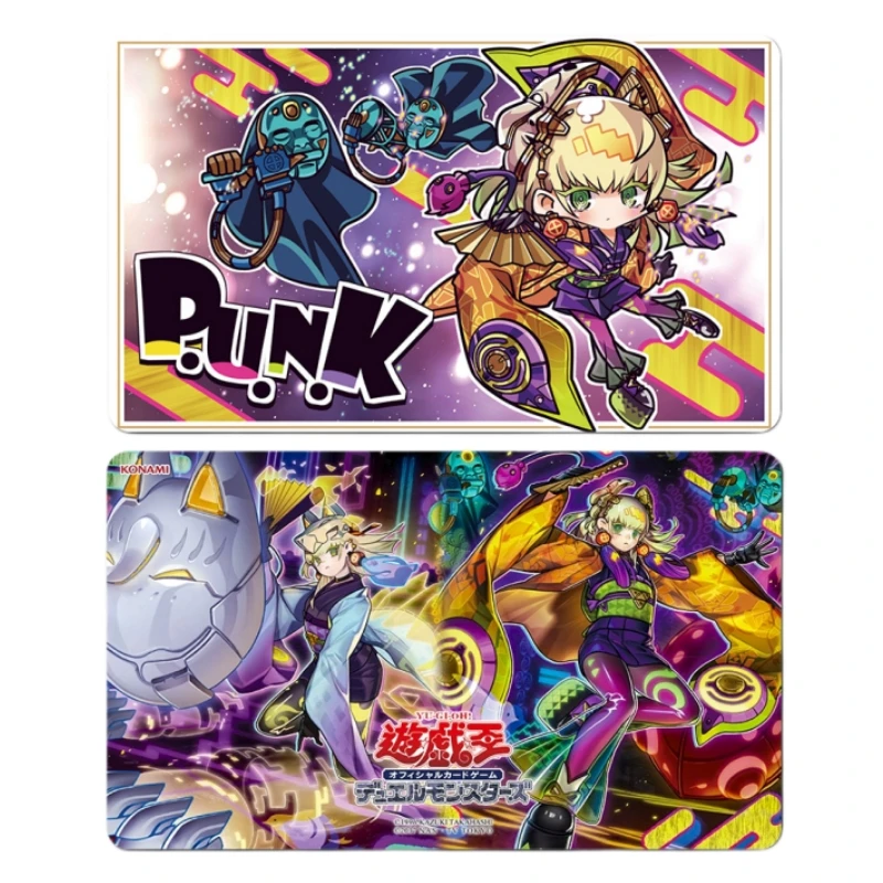 

Yu Gi Oh Noh-P.U.N.K. Ze Amin Animation Characters Single Table Mat Battle Pad Classics Anime Collection Cards Toy Gift