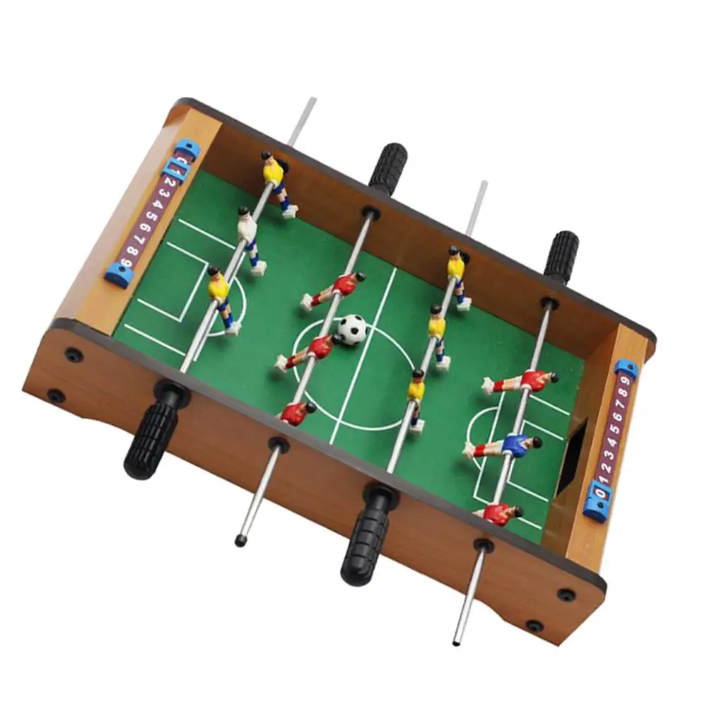 Mini Foosball Table Top Mini Football Game Table for Kids Soccer Game Indoor Games for Parent-child Game, Fun All