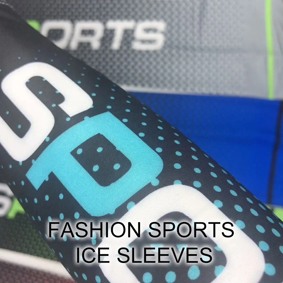 GTUBIKE New Ice Silk Sleeves UV Sunscreen Summer Cooling Anti Slip Armsleeves for Men and Women Outdoor Sports Cycling Sleeves