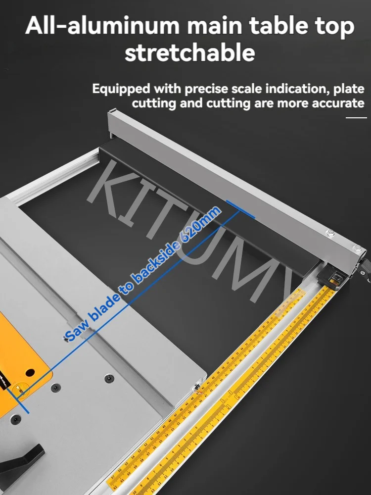 8 Inch Pipe Rack Table Saw Portable Multifunctional Electric Cutting Machine Woodworking Household Cutting Board
