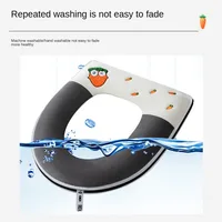 New Thick soft Toilet Mat Autumn Winter Universal case for Toilet Cushion WC Cape Warm Home Bathroom Potty Accessories pad Cover 2