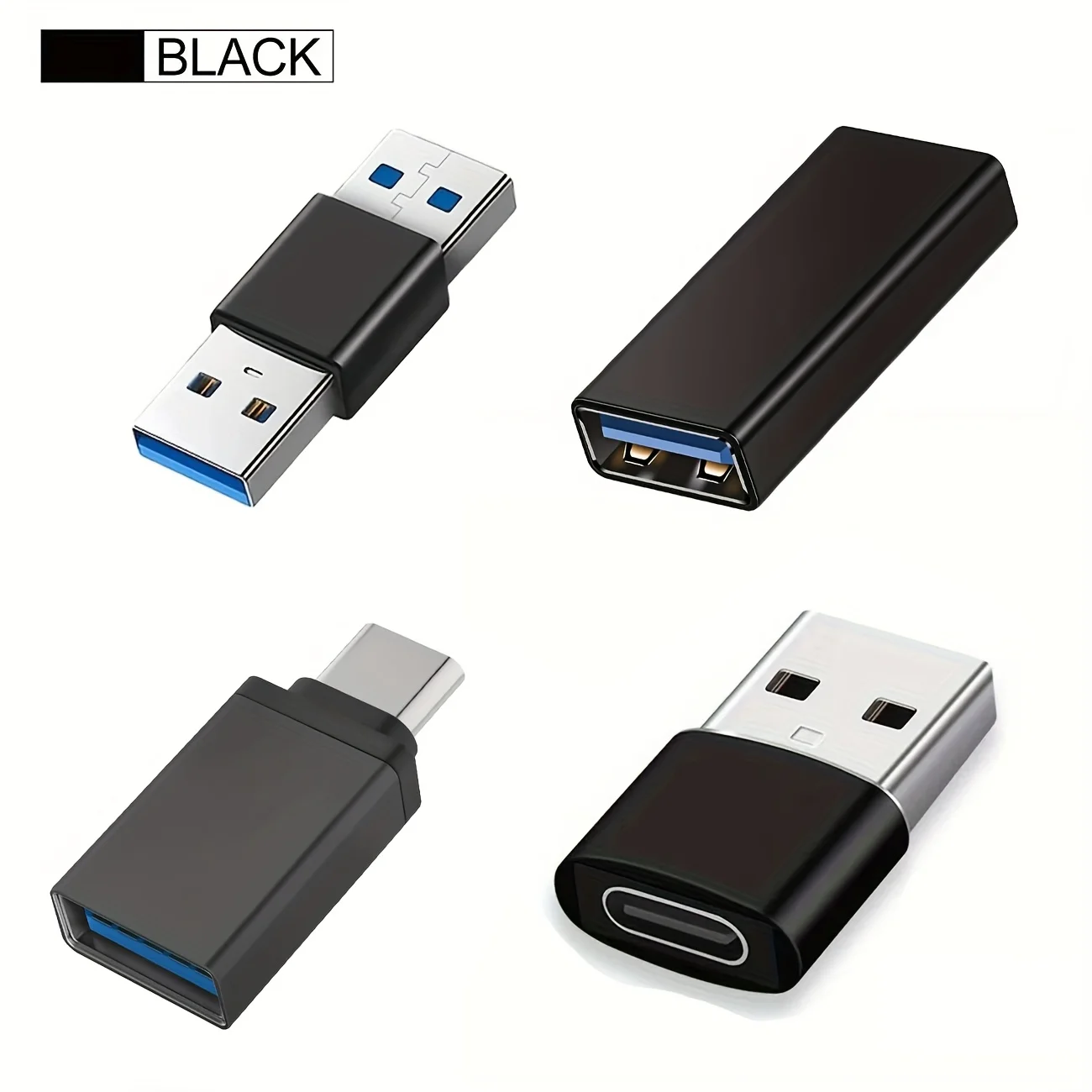 All-in-One USB Adapter Set with PD Fast Charging and OTG Support