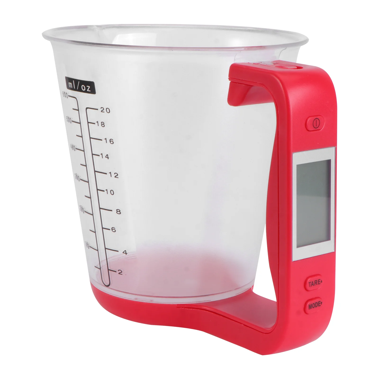 

1PCS Digital Measuring Cup with Scale, Digital Kitchen Scale and Measuring Cup, 4 Cup Measuring Cups with LCD Display for Weigh