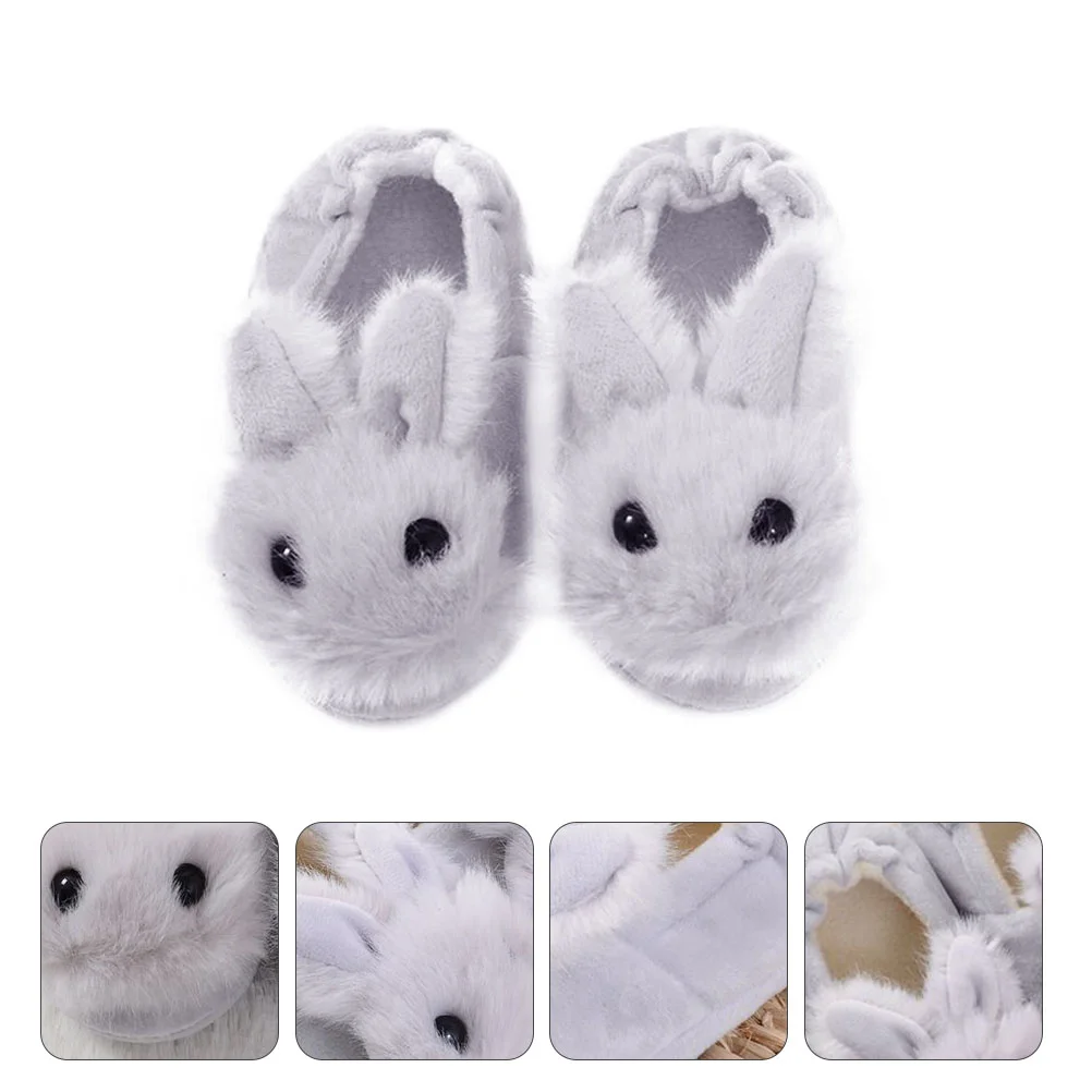 

Children's Cotton Slippers for Kids Nonslip Practical Creative Autumn Exquisite Winter
