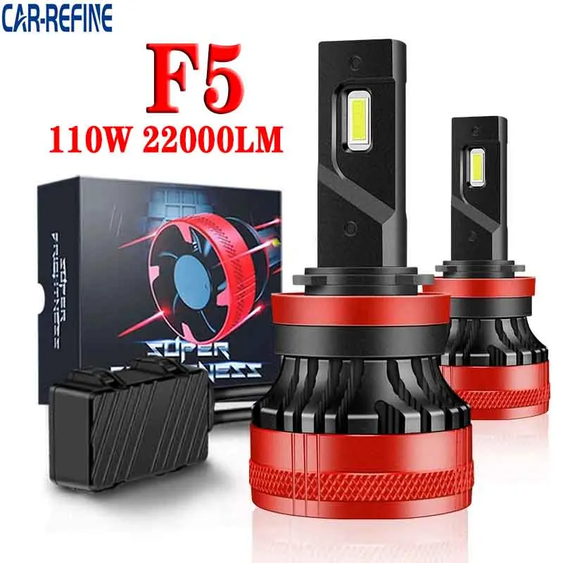 

110W 20000LM F5 H7 Led Headlights Bulb H1 h3 H4 H11 Car Led Headlamp Super bright H11 9005 9006 9012 Led Bulb f5d Led headlight