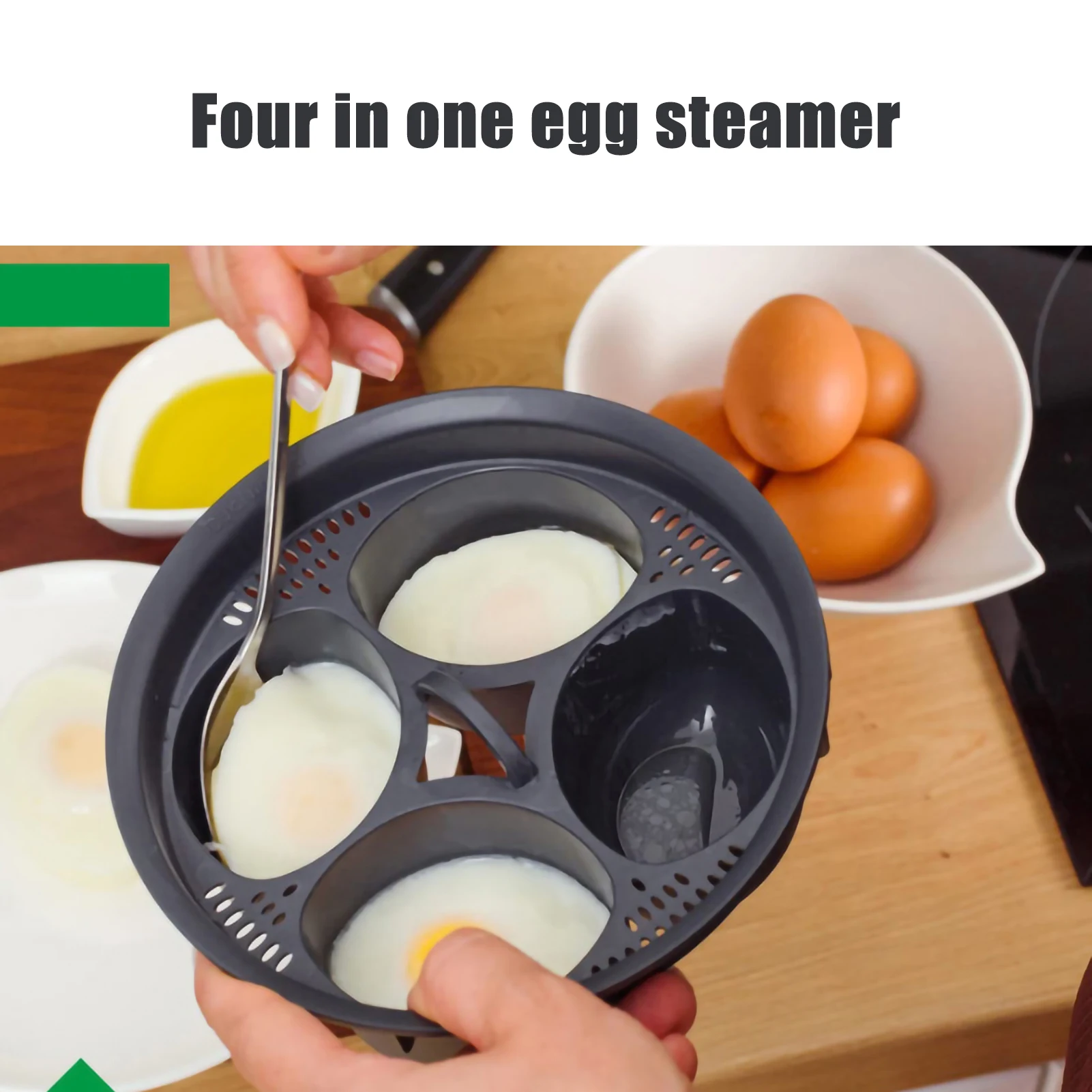 

4 в 1, многофункциональная Паровая корзина для приготовления яиц