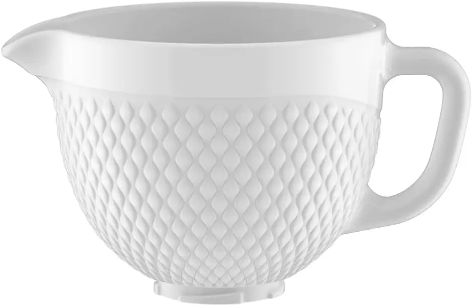 2024,Dishwasher Safe,Mixing Ceramic Bowls for Kitchenaid Mixer Bowl, 4.5-5Q  Tilt-Head for Kitchenaid Bowl white Red ceramic bowl - AliExpress