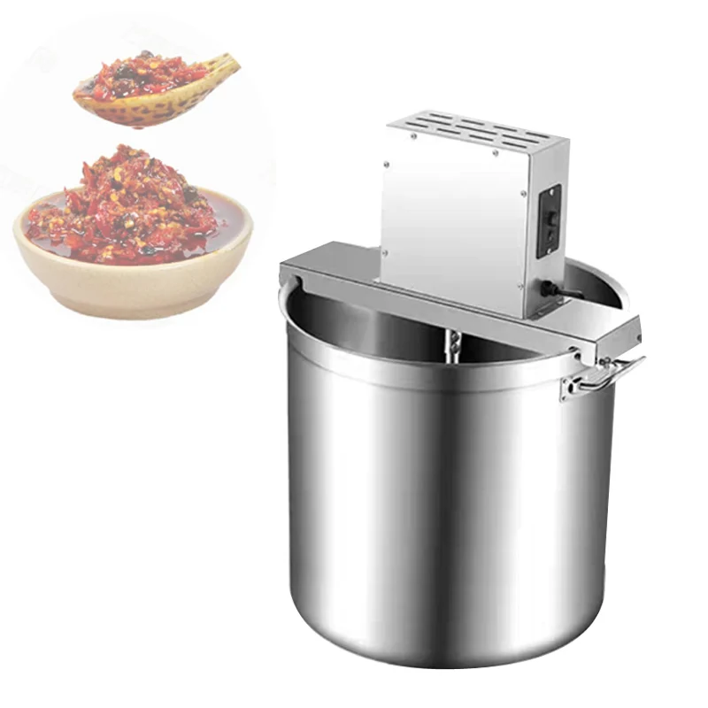 

Stainless Steel Hot Pot Seasoning Mixer Boiling Stir Pots Tomato Sauce Cooking Mixer Machine Sauce Stir-frying