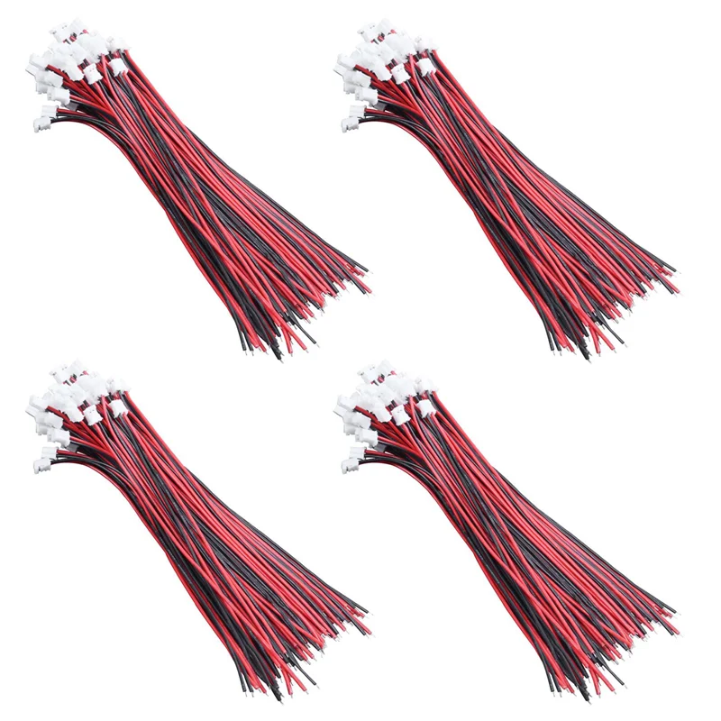 Y43A-200Pcs 미니 JST 2.0 2P 수형 커넥터 전선 케이블
