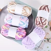 50g/ball Ice Strip Yarn Colorful Coarse Wool Yarn Thread Chenille Thick Yarn for Hand Knitting DIY Crochet Scarf Hat 3