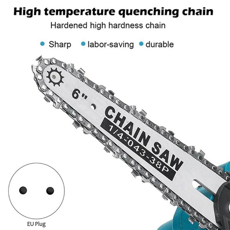 Description Picture 6 of item6 Inch Rechargeable Mini Electric Saws Woodworking One-Handed Electric Saw With Battery