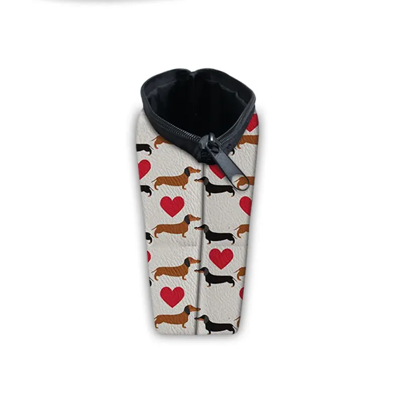 Cute Dachshund Dog Makeup Storage Pouch Cute Pet Animal Cosmetic Bag Travel Organizer Toiletry Case for Femminile