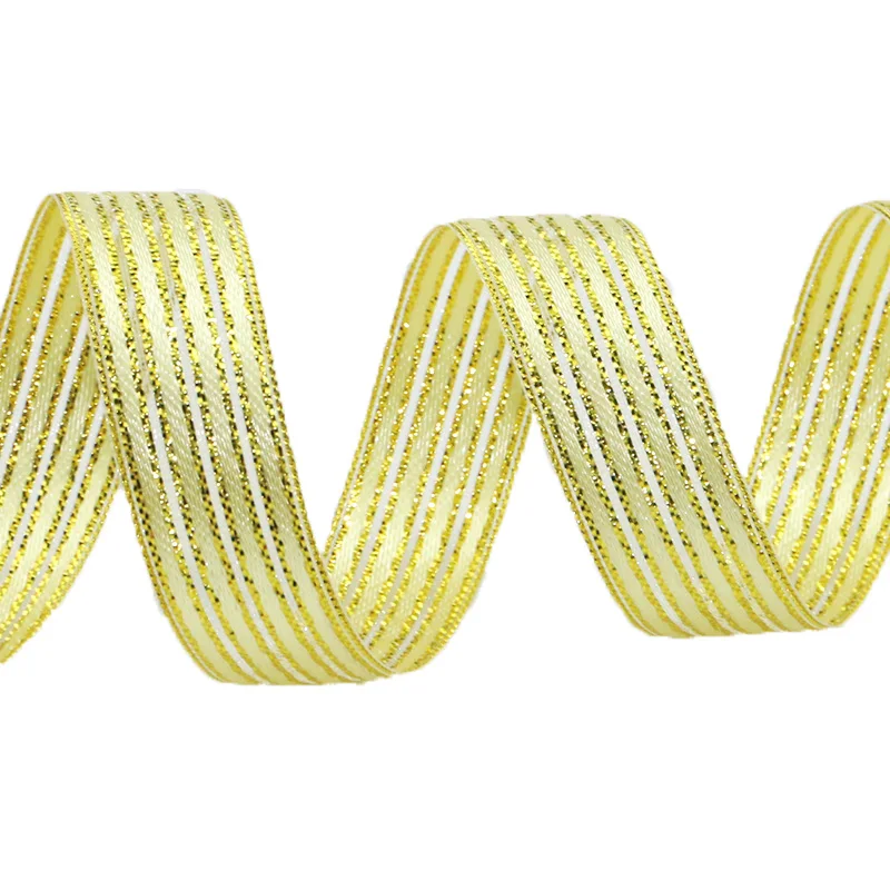 Cinta De Organza Metálica Plateada Con Borde En Espiral - 2.5 Pulgadas X 10 Yardas - Para Regalos Y Bodas
