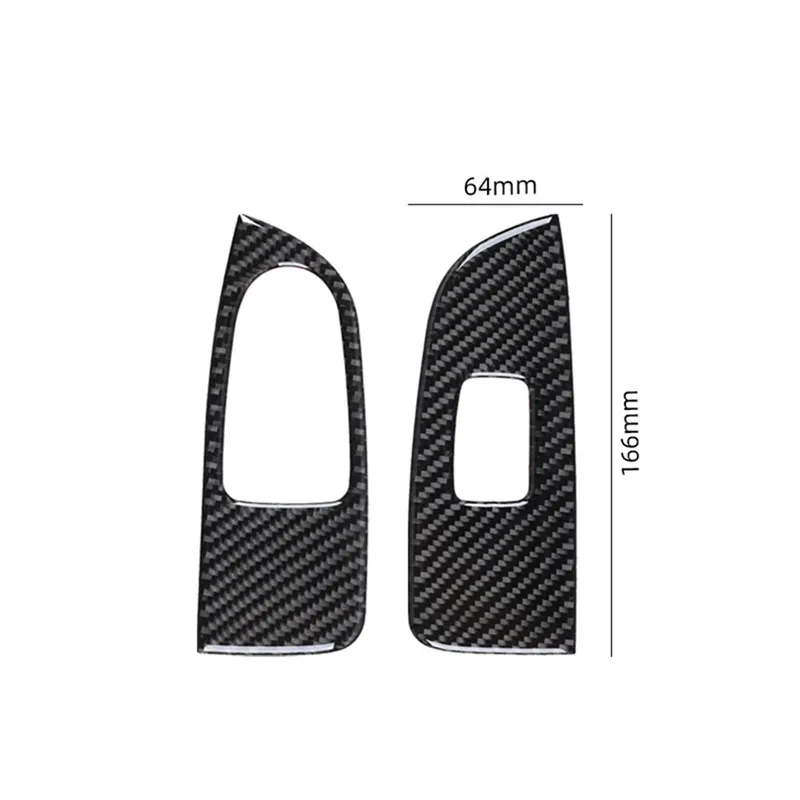Für Mercedes-Benz V-Klasse V250/260 W447 2015-2020 mikrofon ring aufkleber  weiche echt carbon faser 1 stück set auto zubehör - AliExpress