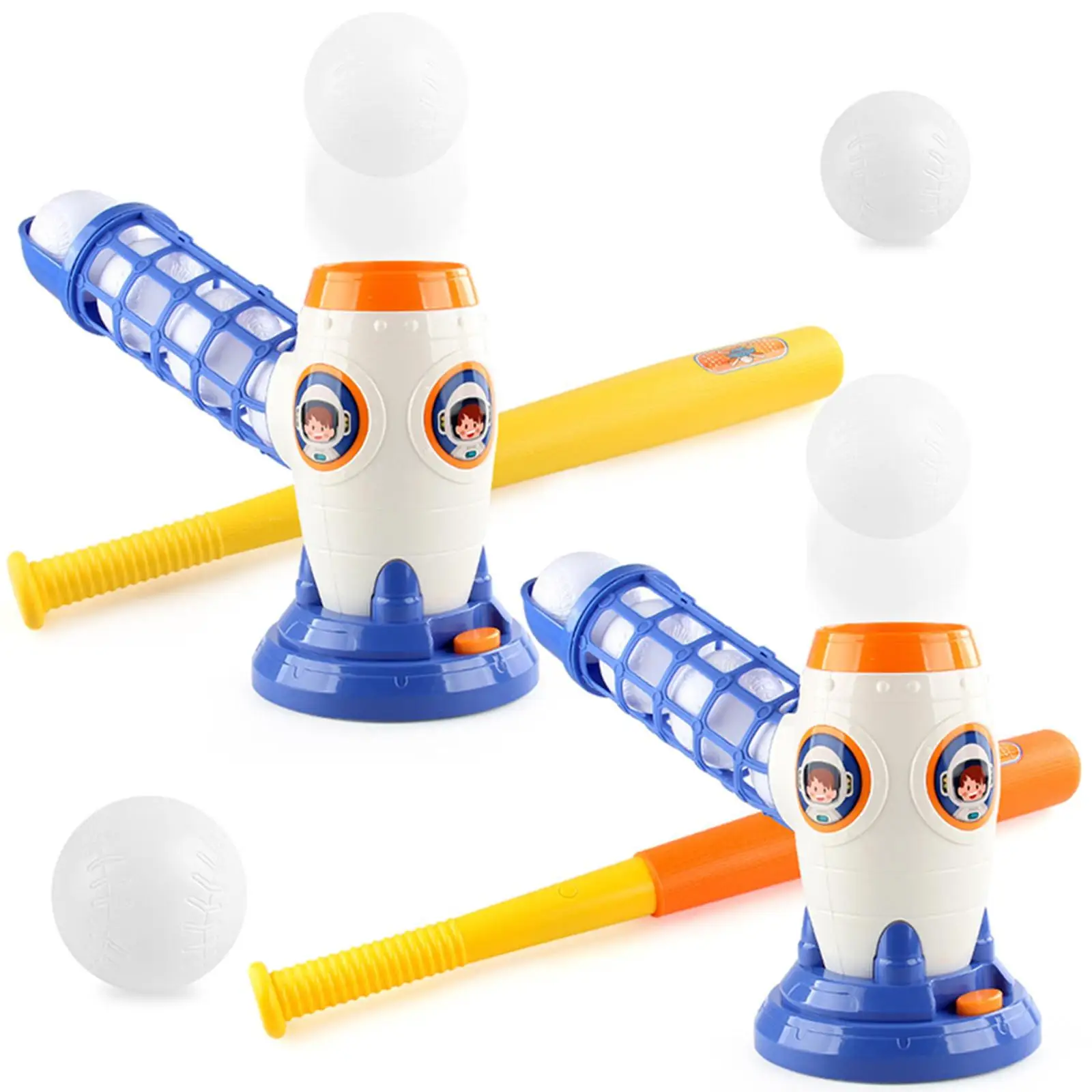 Kids Pitching Machine, Baseball Launcher, Baseball Trainer Automatic for Kids Children Birthday Gifts Backyard Garden